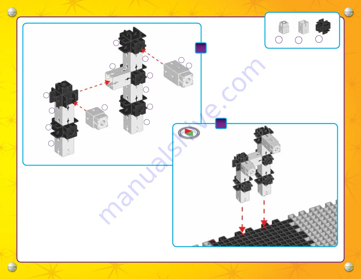 Techno Gears Marble Mania Mine Shaft Instruction Manual Download Page 9