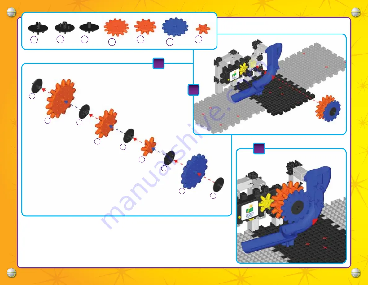 Techno Gears Marble Mania Mine Shaft Instruction Manual Download Page 12