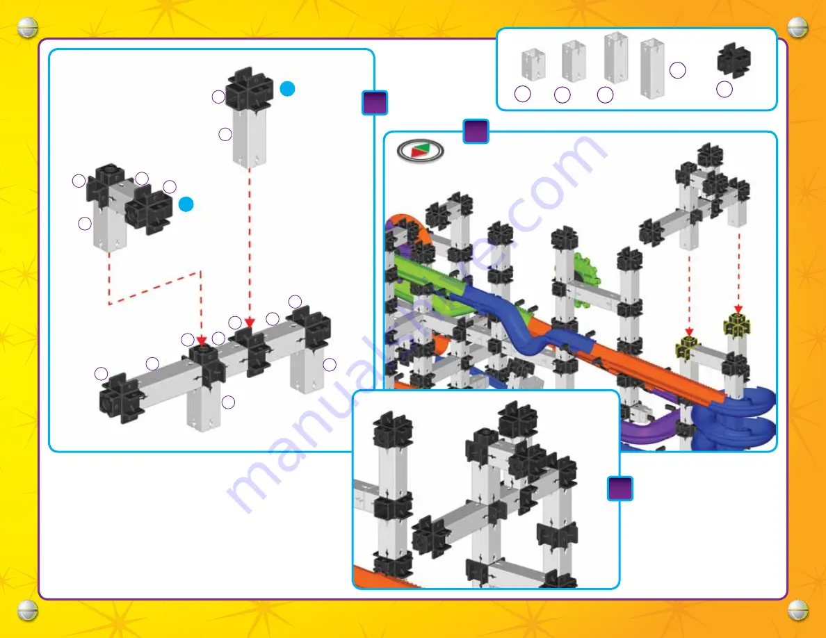 Techno Gears Marble Mania Mine Shaft Instruction Manual Download Page 41