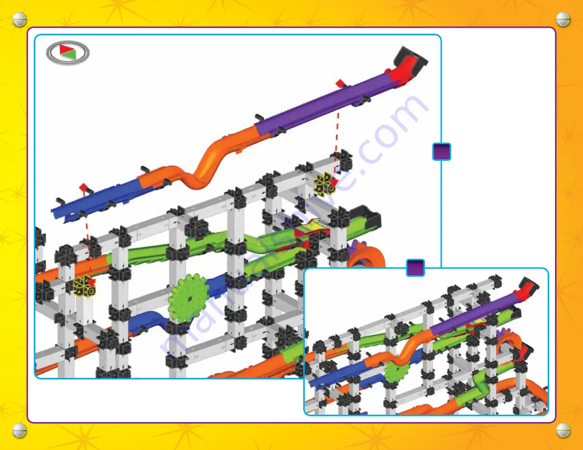 Techno Gears Marble Mania Mine Shaft Instruction Manual Download Page 47