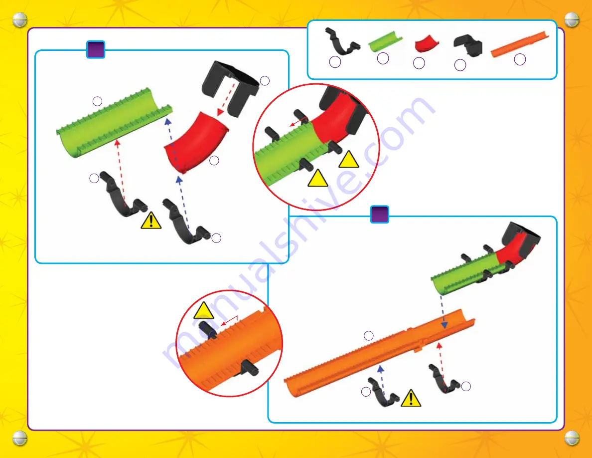 Techno Gears Marble Mania Mine Shaft Instruction Manual Download Page 53