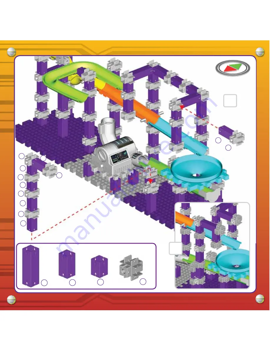 Techno Gears marble mania Vortex Instruction Manual Download Page 26