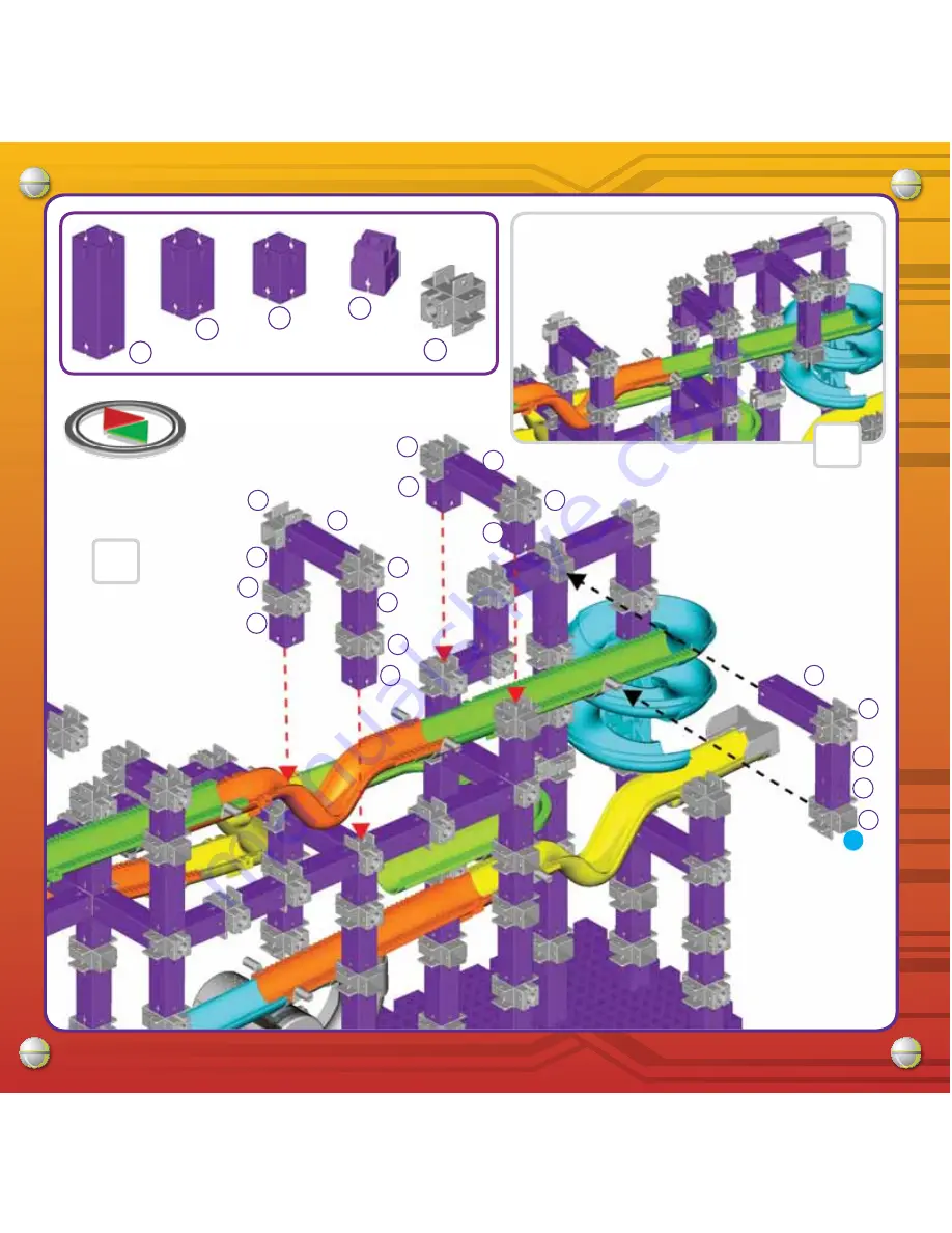 Techno Gears marble mania Vortex Instruction Manual Download Page 39