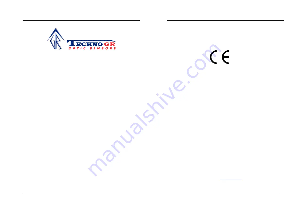 Techno GR F3S-TGR-SB2 Series User Manual Download Page 1