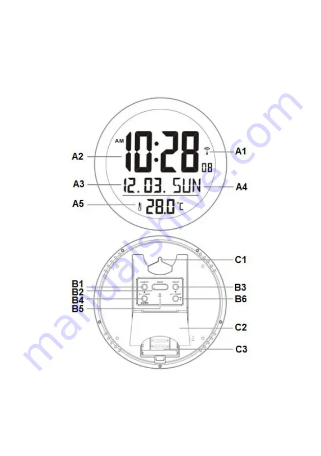 Techno Line WS 8038 Instruction Manual Download Page 6