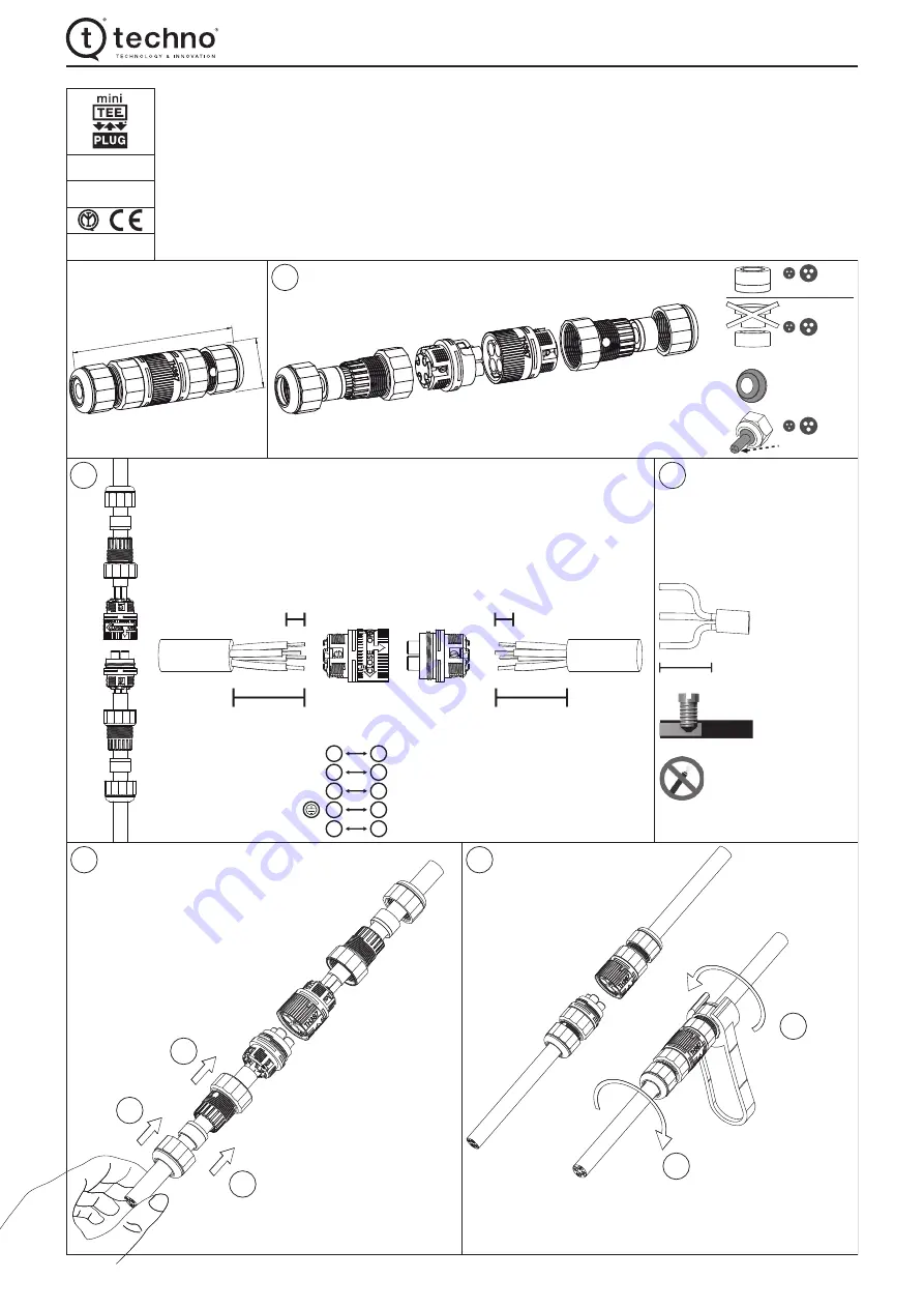 Techno TH387 Quick Start Manual Download Page 1