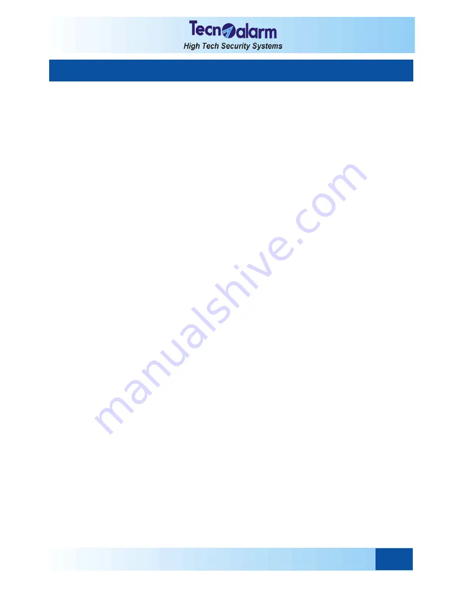 Technoalarm TP4-20 User Manual Download Page 5