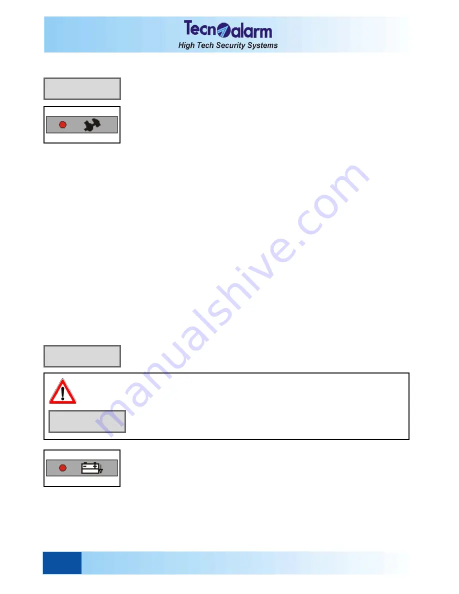 Technoalarm TP4-20 User Manual Download Page 20