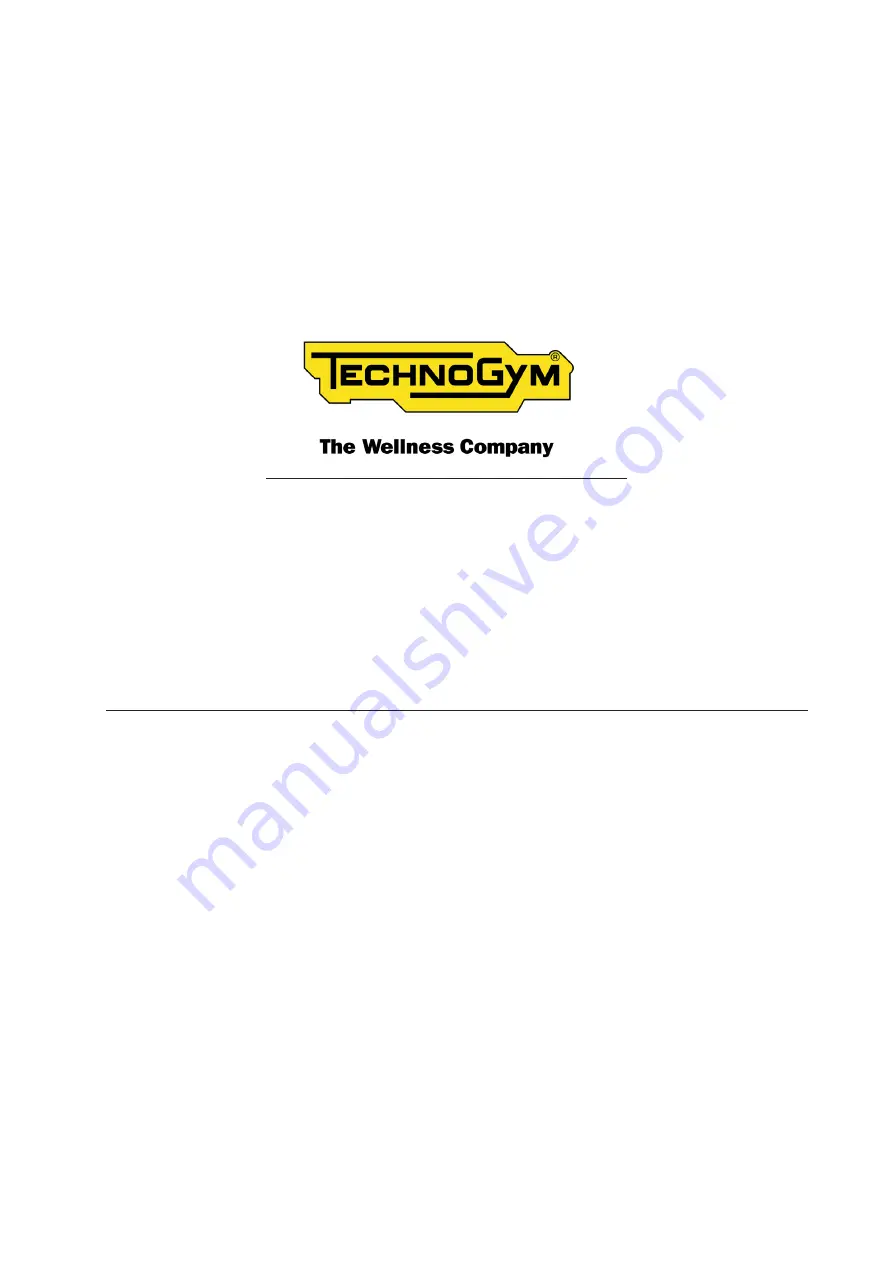 Technogym BIOCIRCUIT Manual Download Page 34