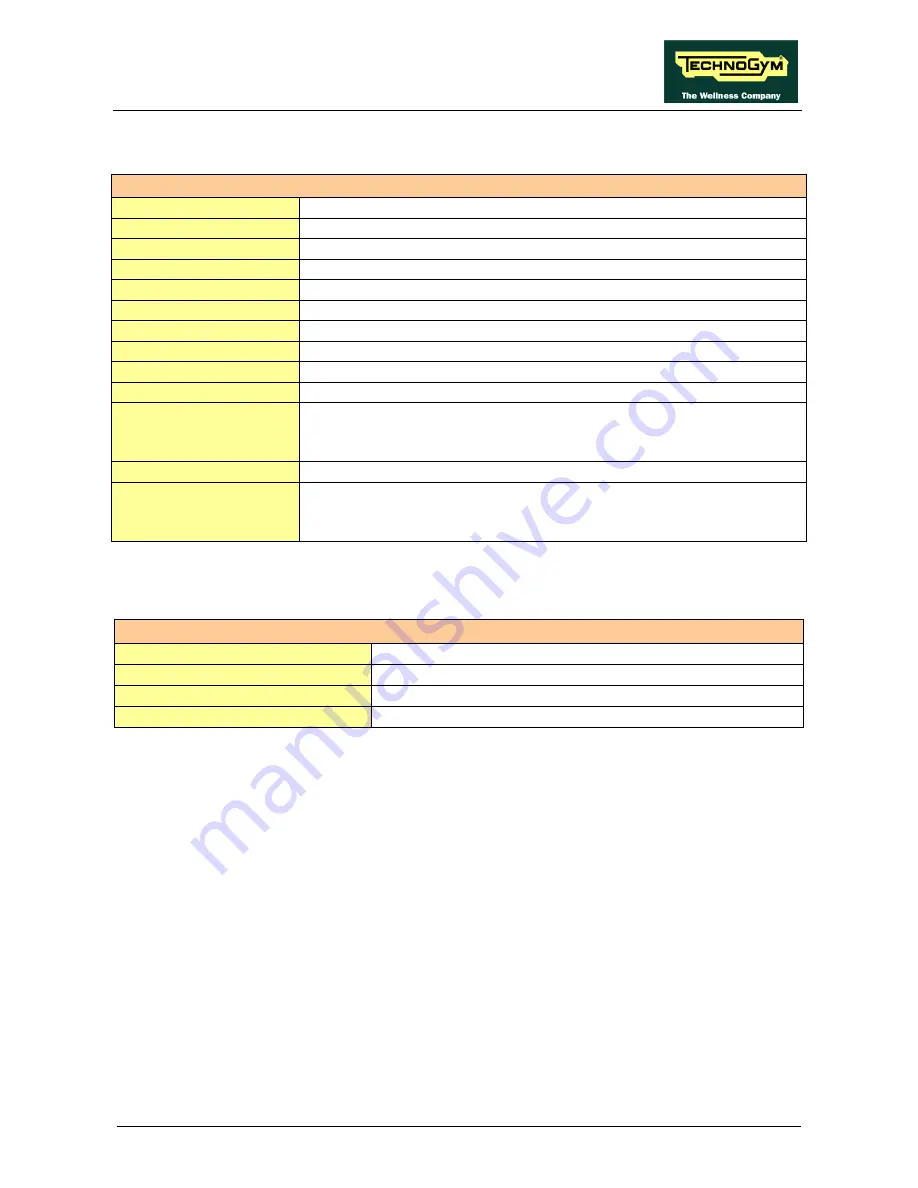 Technogym CROSS PERSONAL Service Maintenance Manual Download Page 13