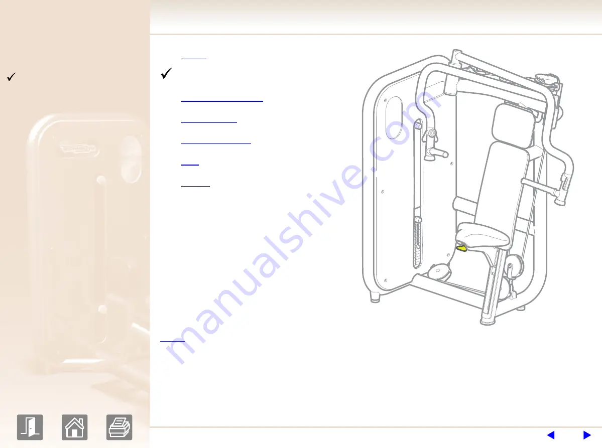 Technogym Element Chest Press Скачать руководство пользователя страница 4