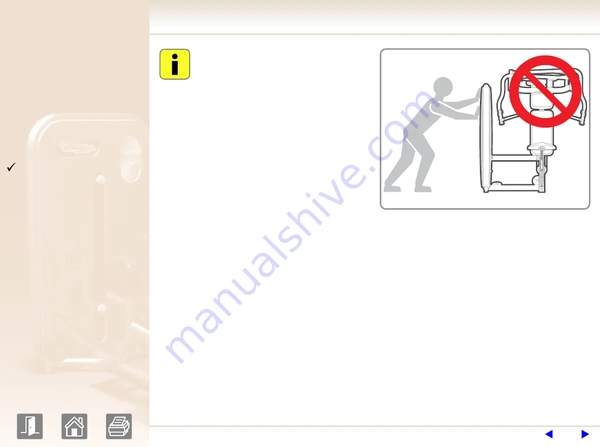 Technogym Element Chest Press User Manual Download Page 17