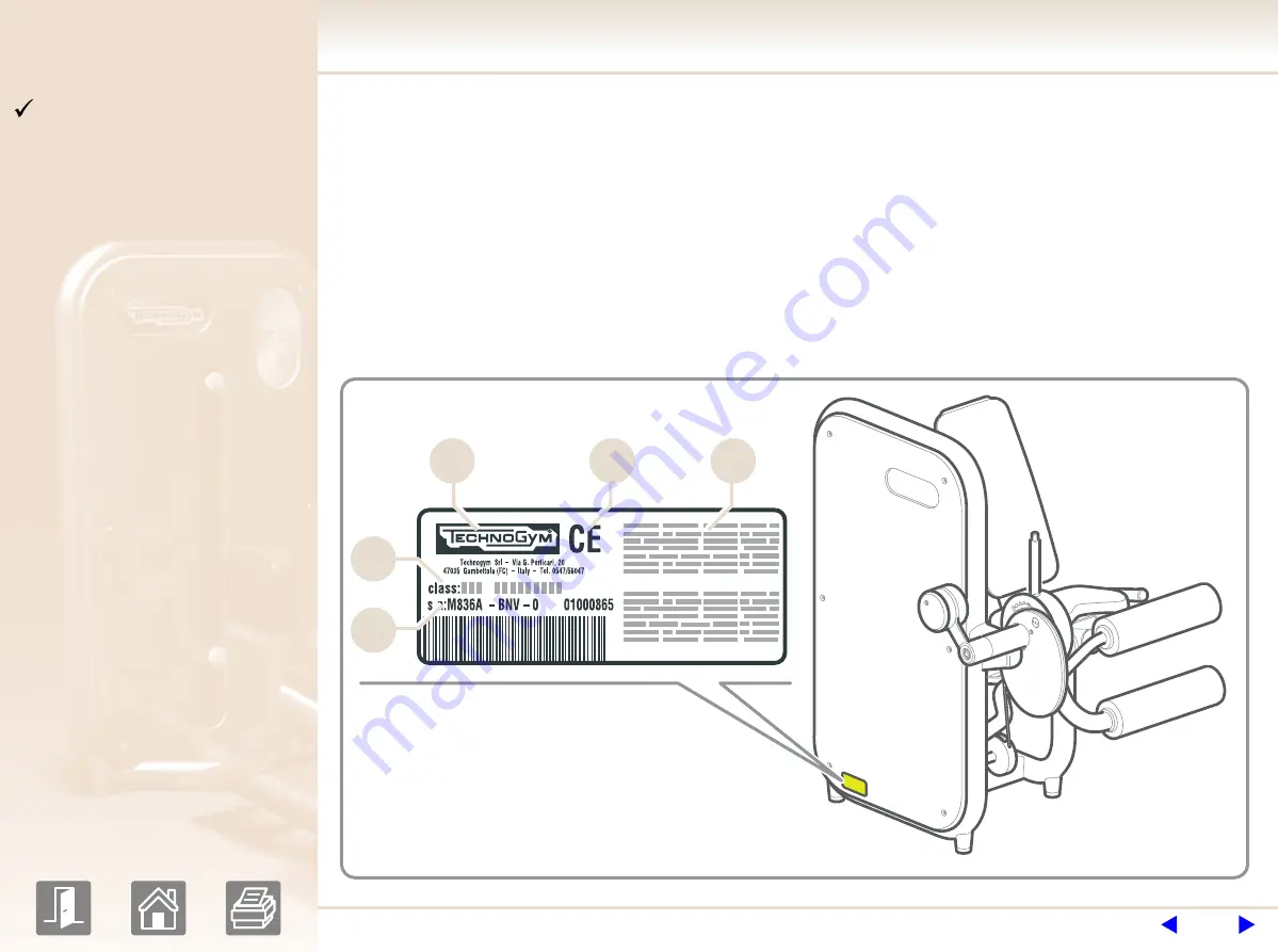 Technogym element leg curl Скачать руководство пользователя страница 2