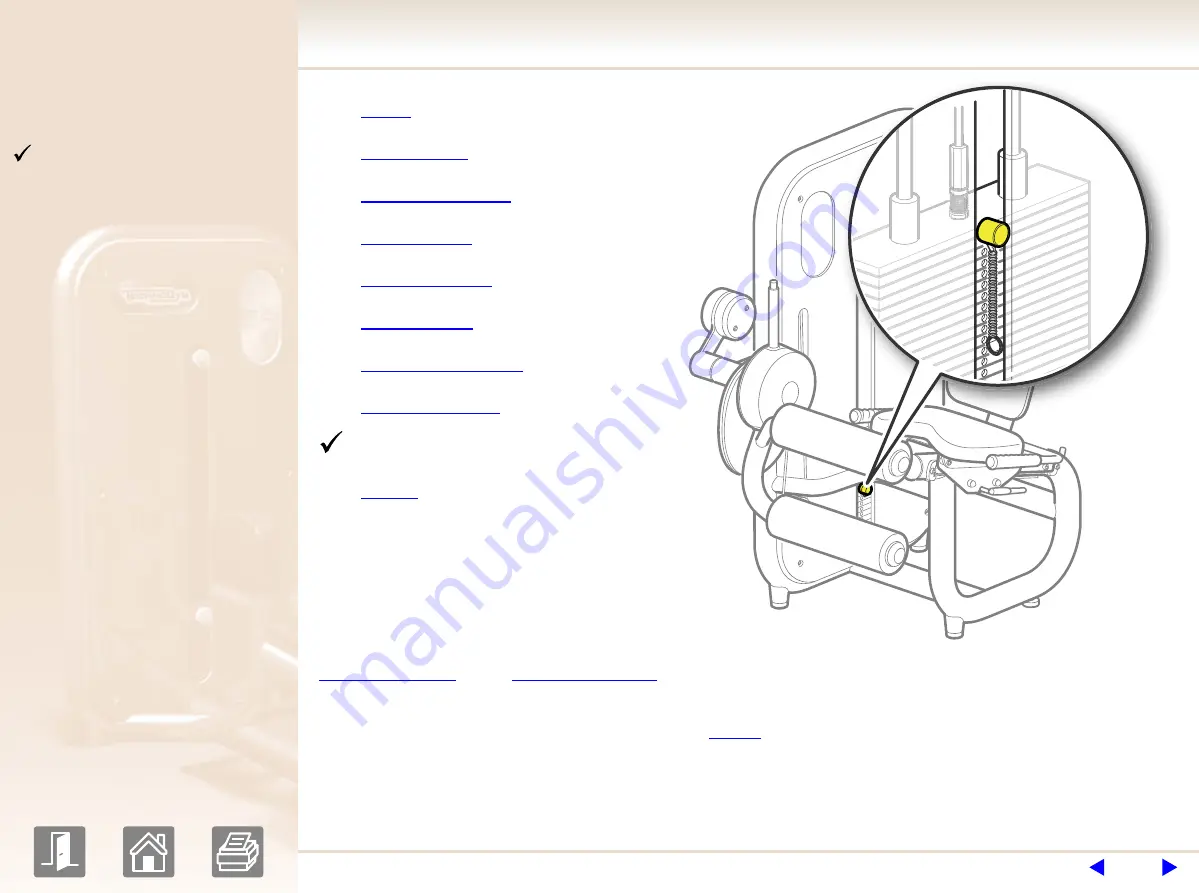 Technogym element leg curl User Manual Download Page 11