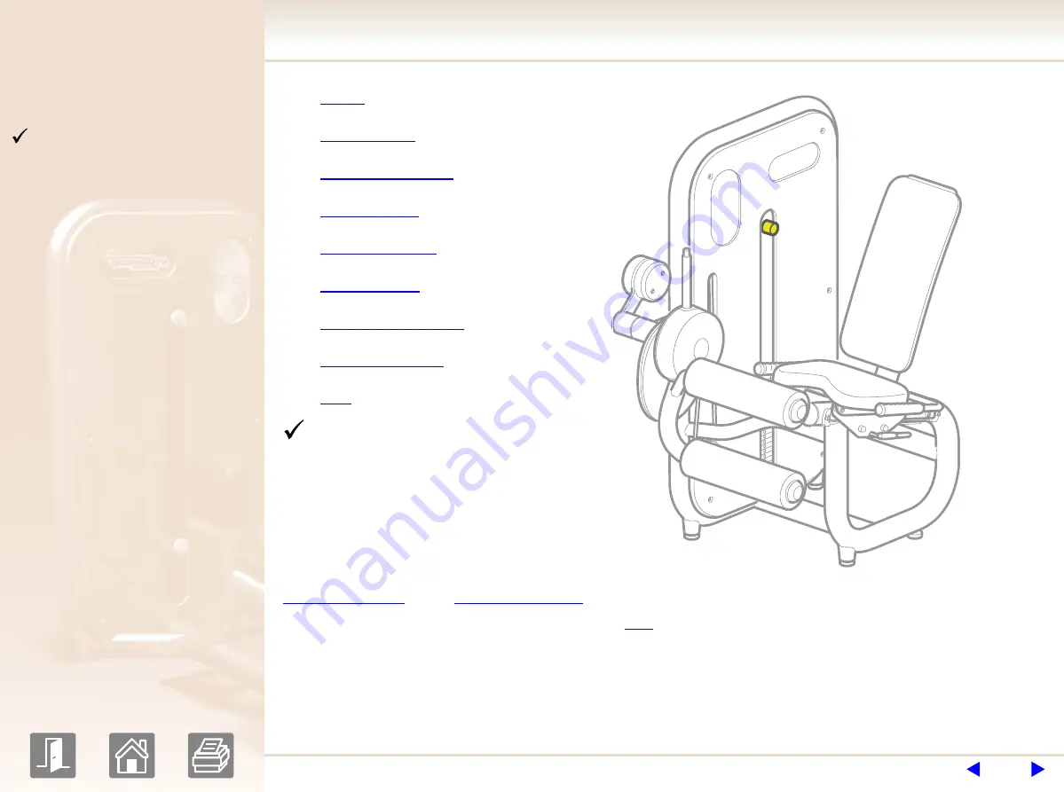 Technogym element leg curl User Manual Download Page 12