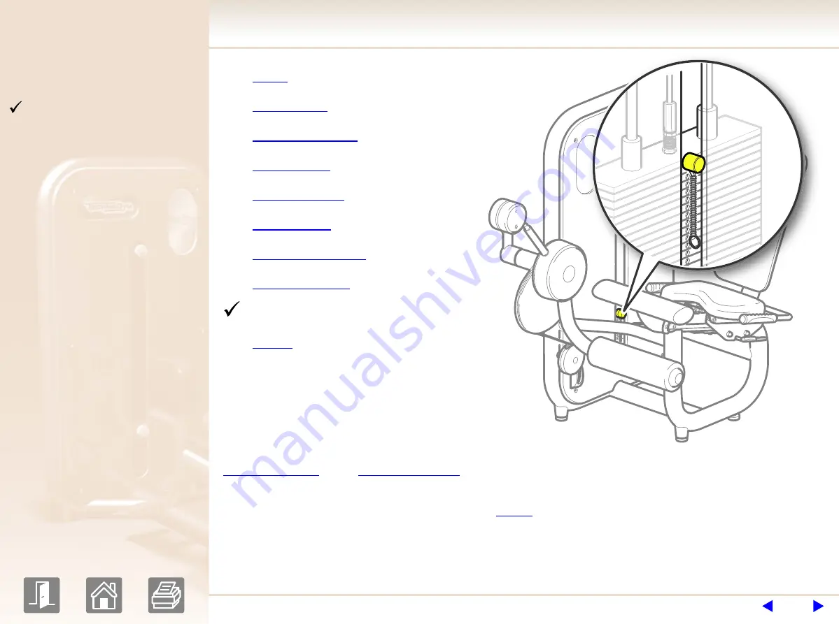 Technogym element leg extension Скачать руководство пользователя страница 11