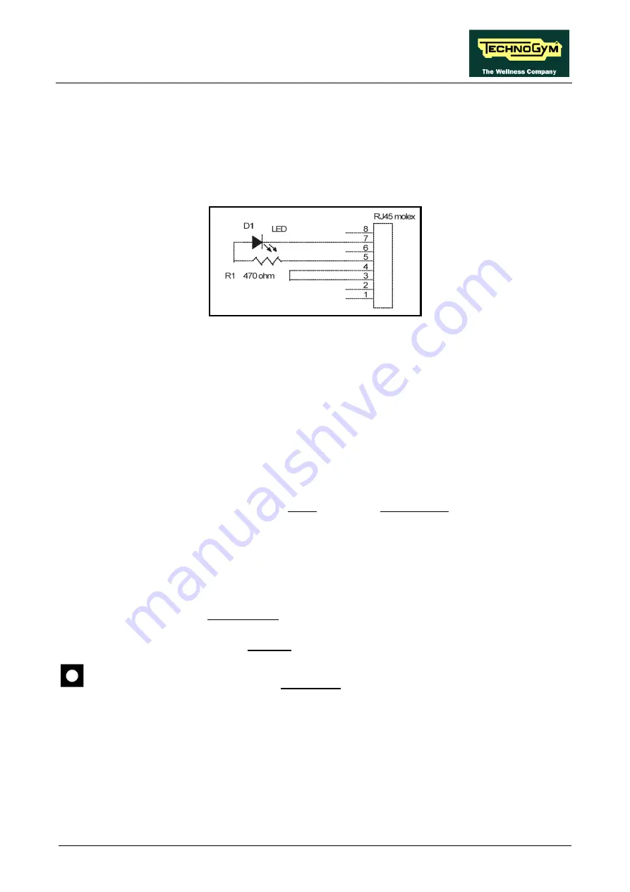 Technogym Jog Now Excite+ 500 Service Maintenance Manual Download Page 61