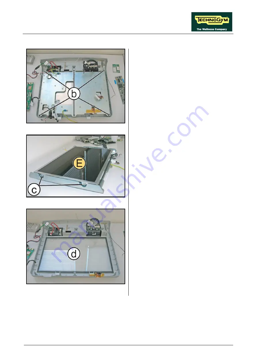 Technogym Jog Now Excite+ 500 Service Maintenance Manual Download Page 117