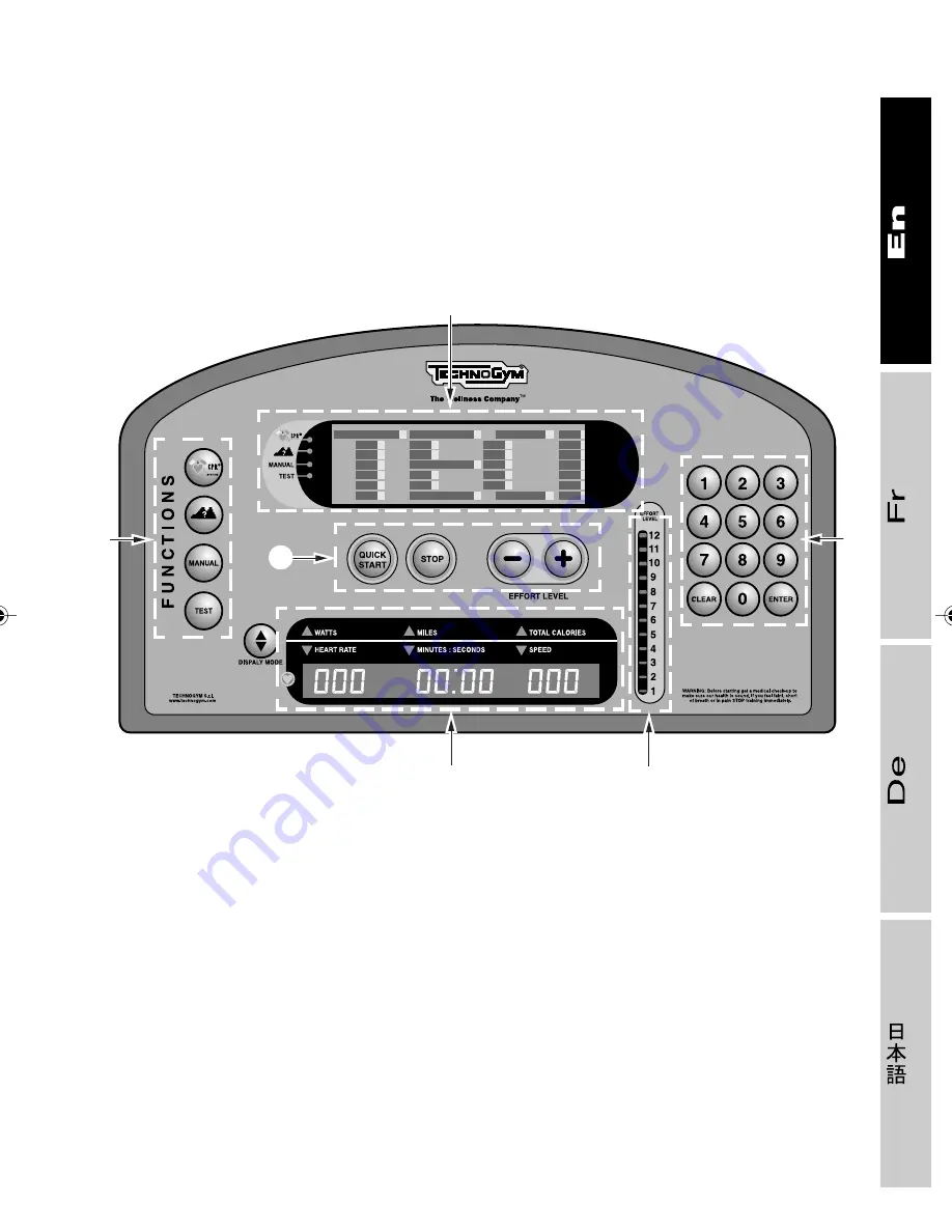 Technogym ROTEX 600 XT PRO User Manual Download Page 45