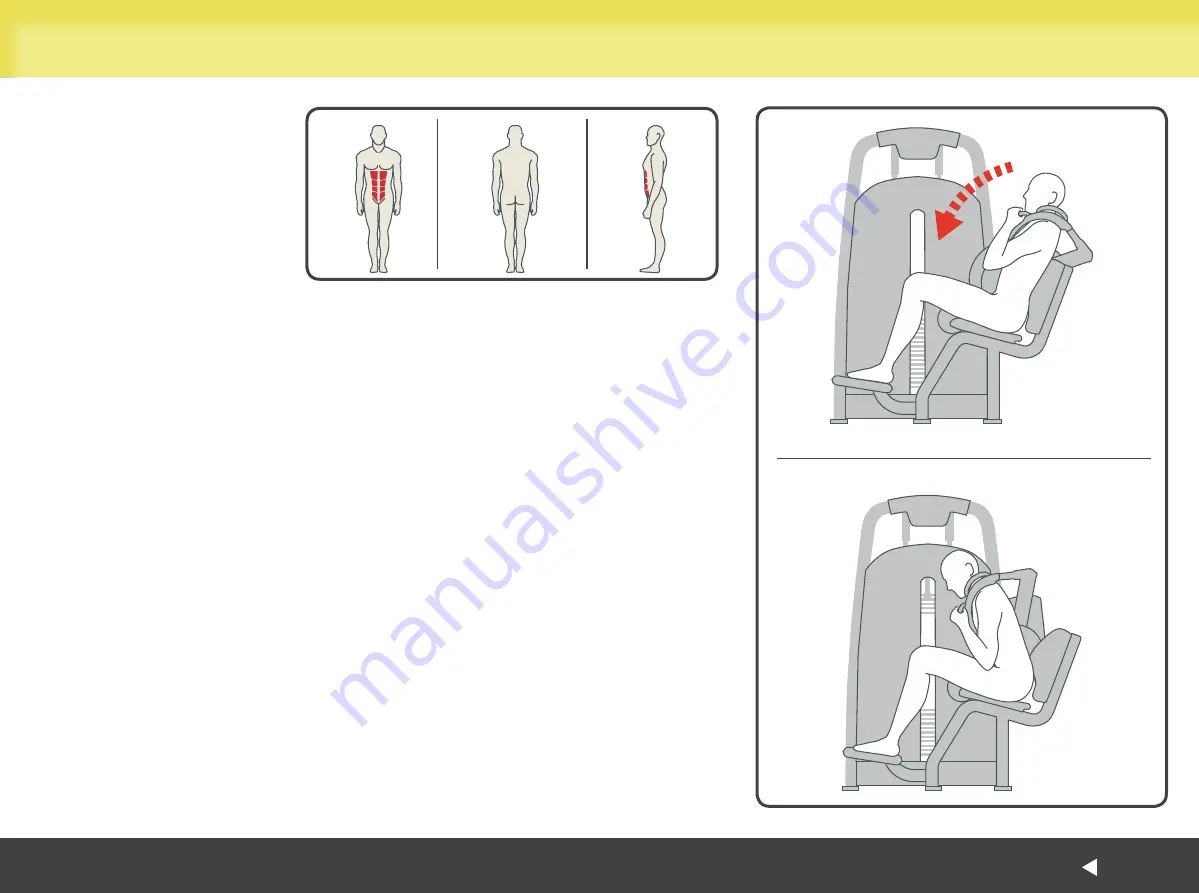 Technogym Selection Abdominal Crunch Скачать руководство пользователя страница 23