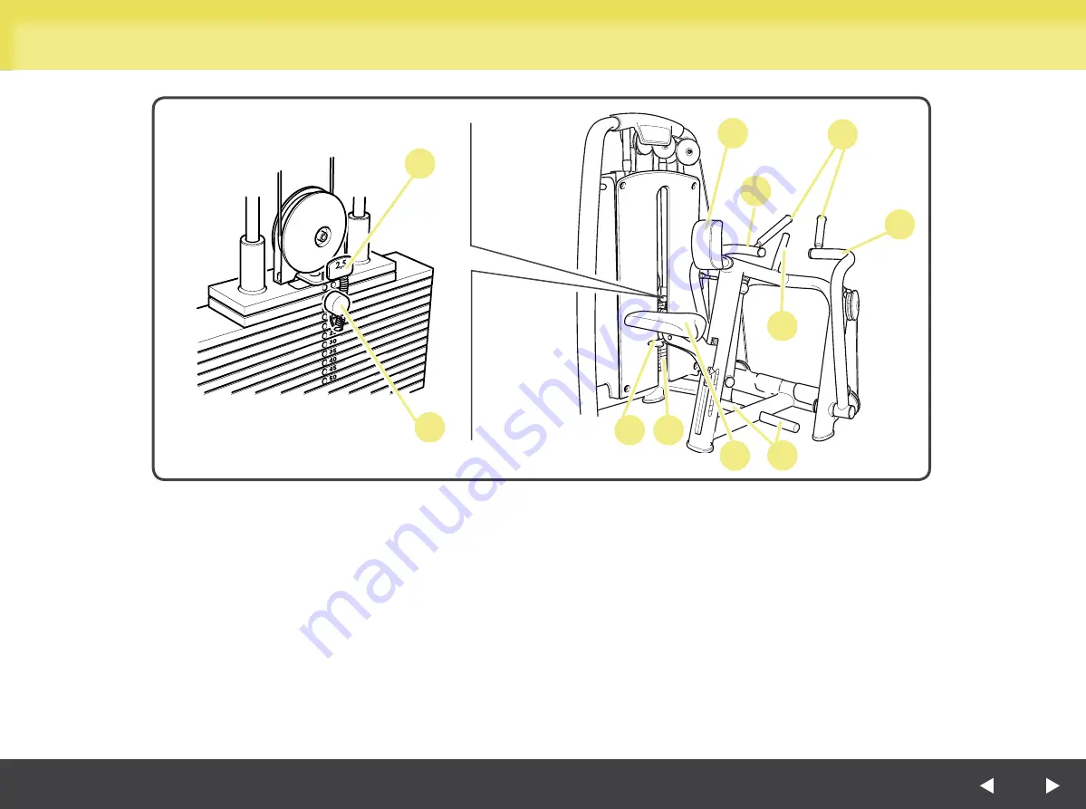 Technogym Selection Low Row Скачать руководство пользователя страница 4