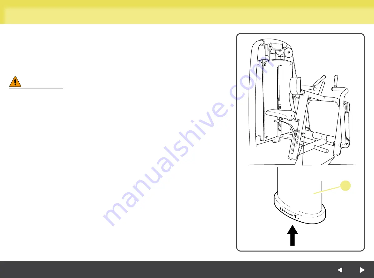 Technogym Selection Low Row User Manual Download Page 13