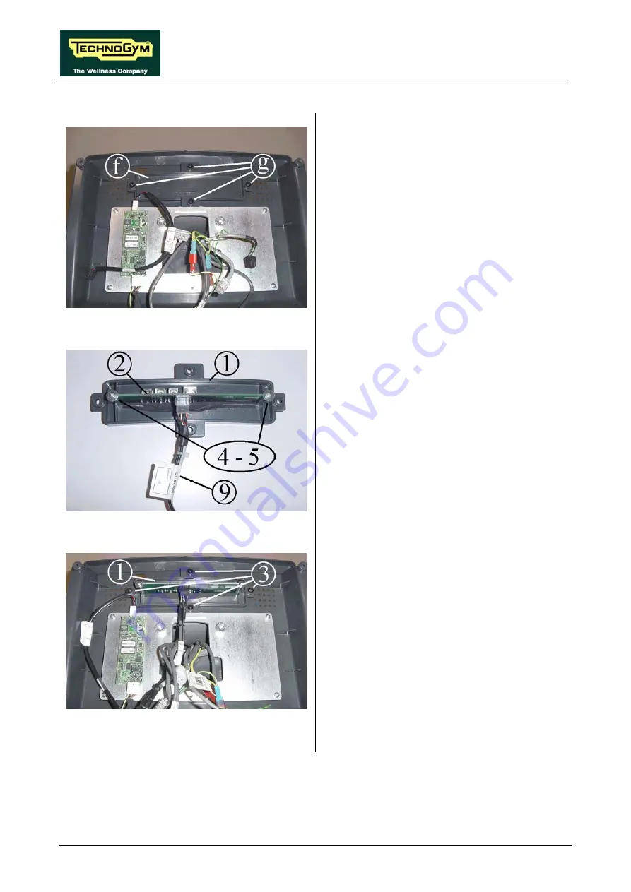 Technogym Step 500i Service Maintenance Manual Download Page 52