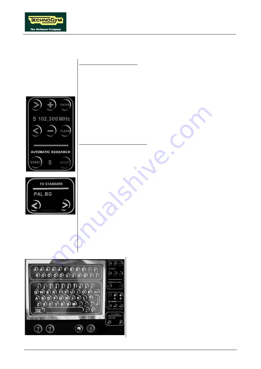 Technogym Step 500i Service Maintenance Manual Download Page 166