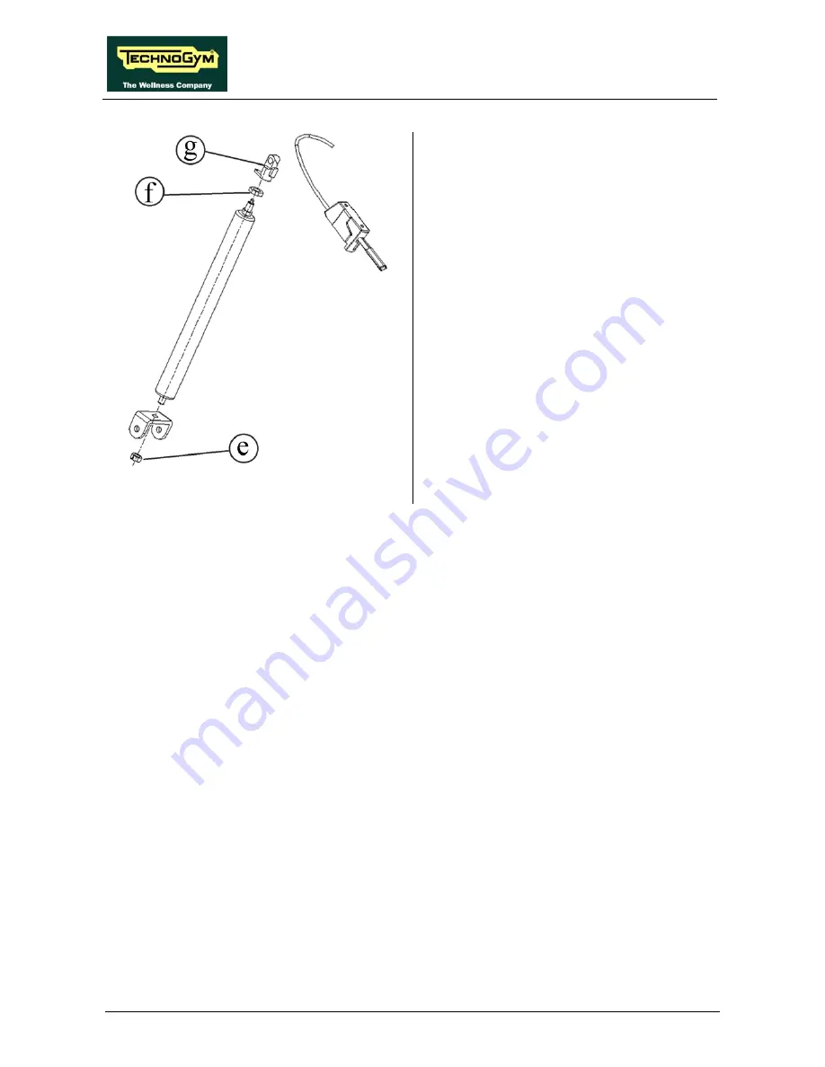 Technogym Unica Evolution Service Maintenance Manual Download Page 20