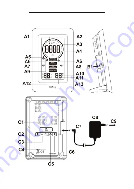 Technoline WL 1030 Instruction Manual Download Page 1