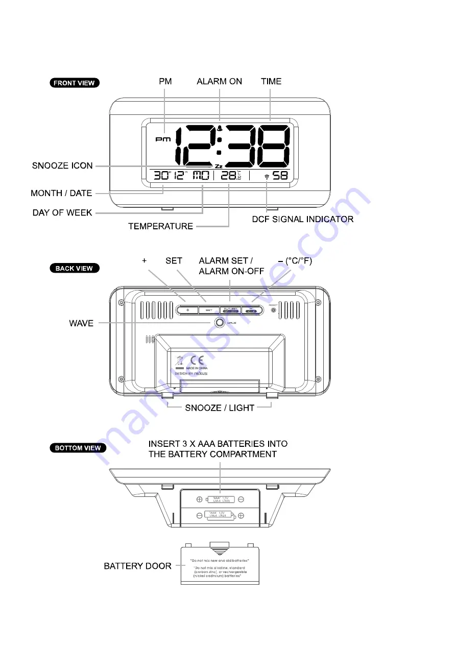 Technoline WT 197 Instruction Manual Download Page 6