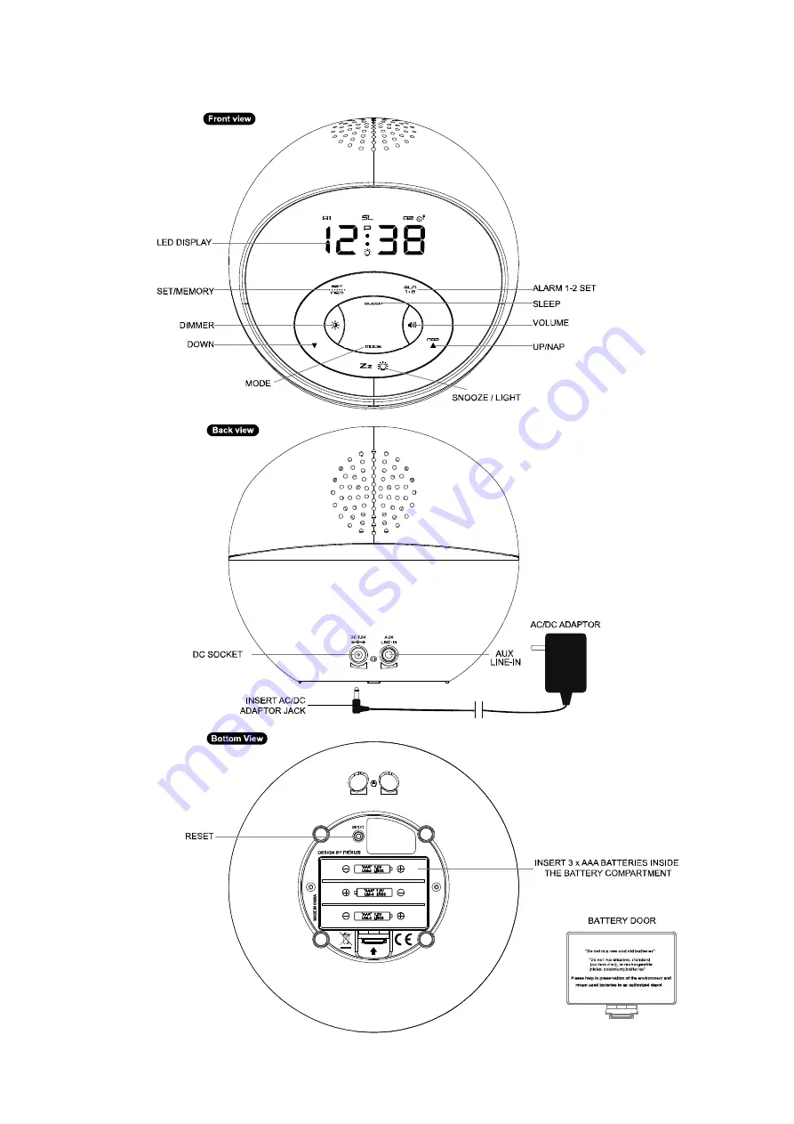 Technoline WT 500 Instruction Manual Download Page 1