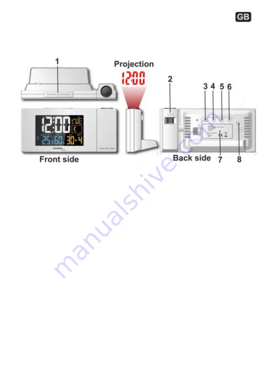 Technoline WT 537 Скачать руководство пользователя страница 6