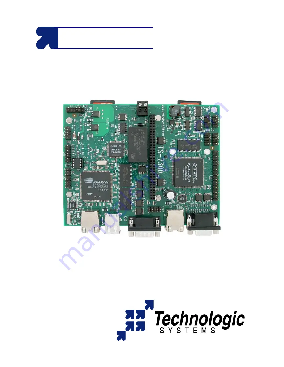 Technologic Systems TS-7300 Manual Download Page 1