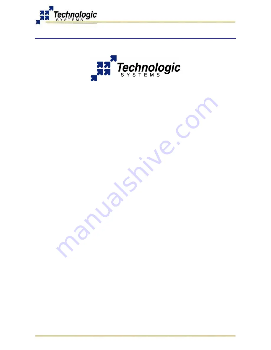 Technologic Systems TS-7300 Manual Download Page 58