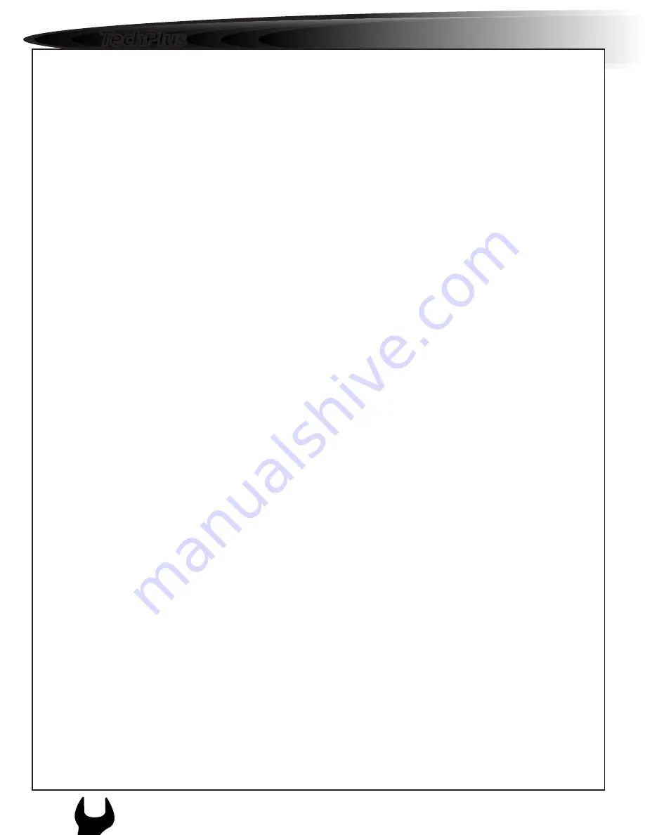 TechPlus ComfortAire Service Supplement Manual Download Page 19