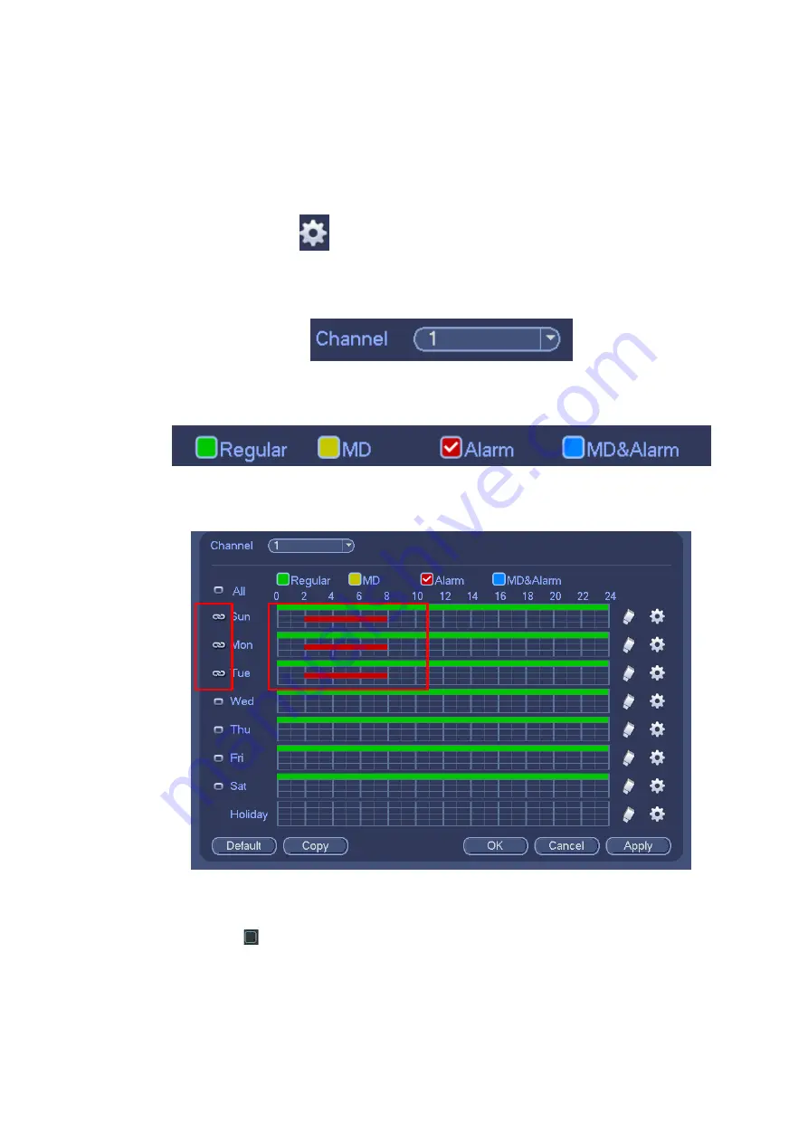 Techpro DVR-CVI4120ME-DH-V2 User Manual Download Page 88