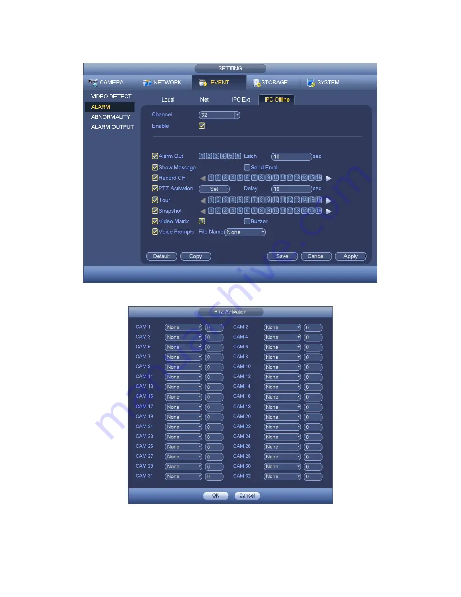 Techpro HYBDVR-FEO8 User Manual Download Page 128