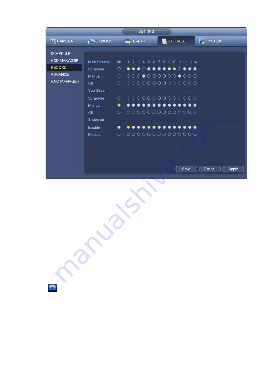 Techpro NVR-ELE16C-P4K User Manual Download Page 72