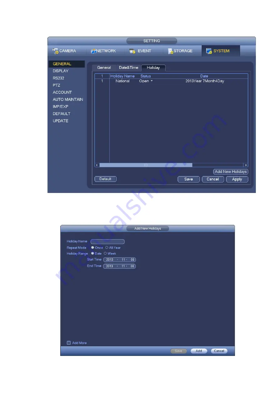 Techpro NVR-ELE16C-P4K User Manual Download Page 73