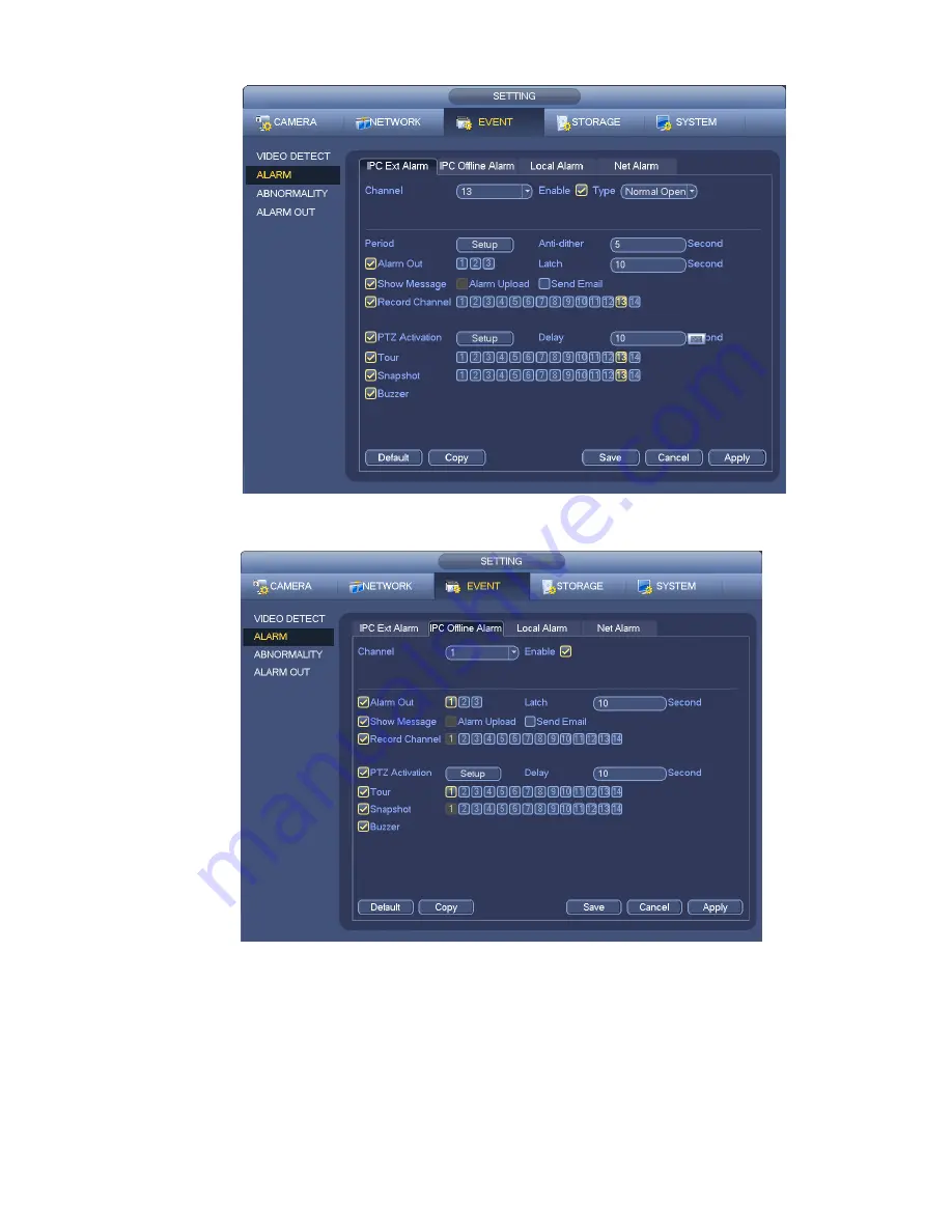 Techpro NVR-ELE8M-4K User Manual Download Page 94