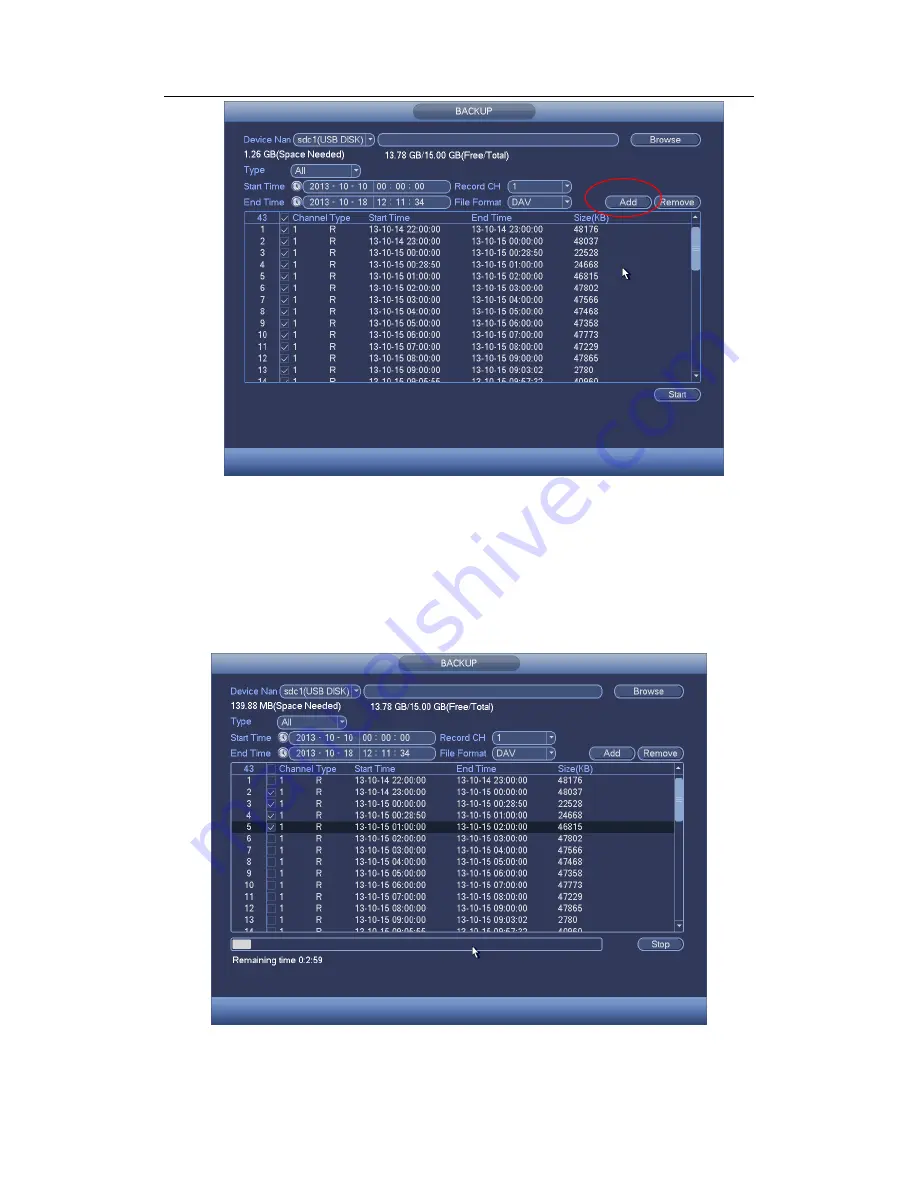 Techpro TRIDVR-EL16-DH User Manual Download Page 63