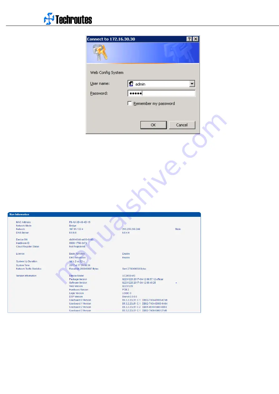 Techroutes WG3100 Series User Manual Download Page 20