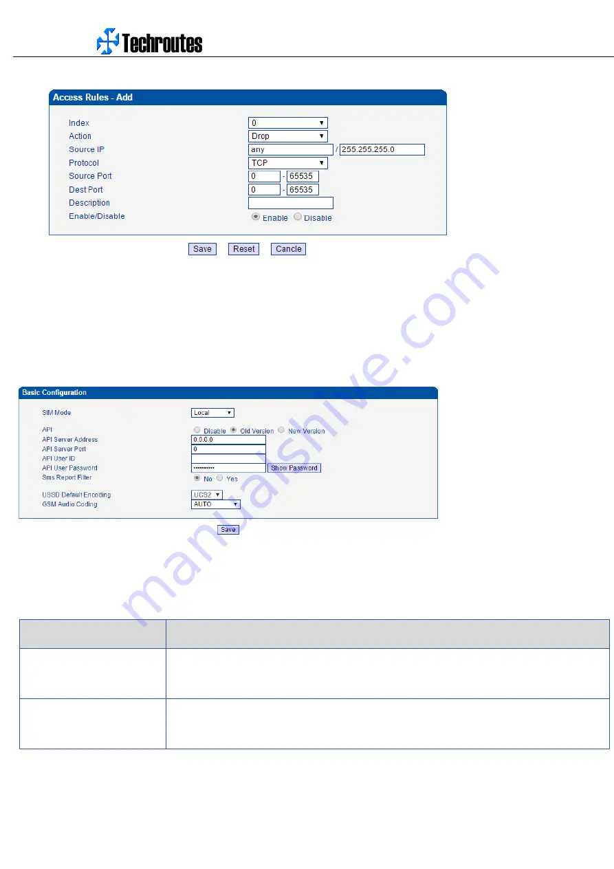 Techroutes WG3100 Series User Manual Download Page 33