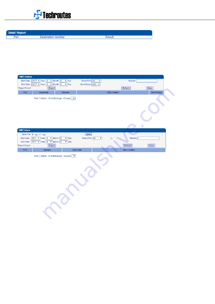 Techroutes WG3100 Series Скачать руководство пользователя страница 47