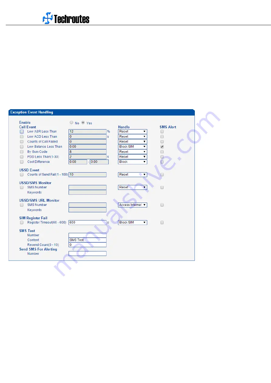 Techroutes WG3100 Series User Manual Download Page 85