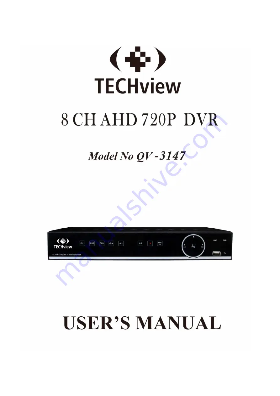 TECHVIEW QV-3147 User Manual Download Page 1