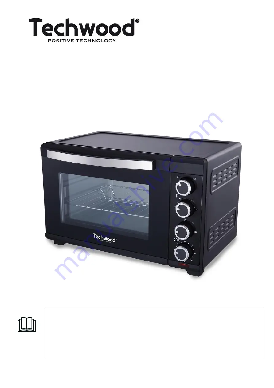 TECHWOOD TFO-3806 Instruction Manual Download Page 1