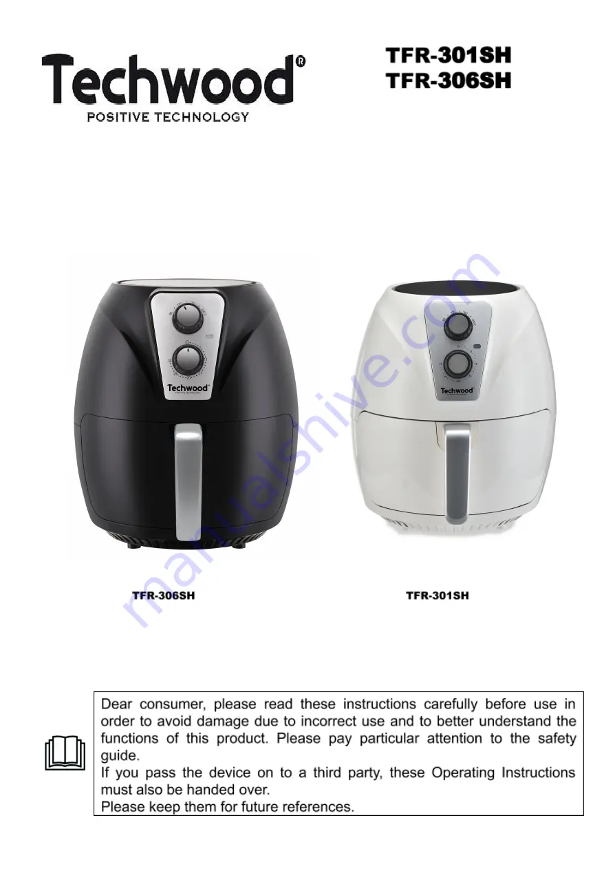 TECHWOOD TFR-301SH Instruction Manual Download Page 1