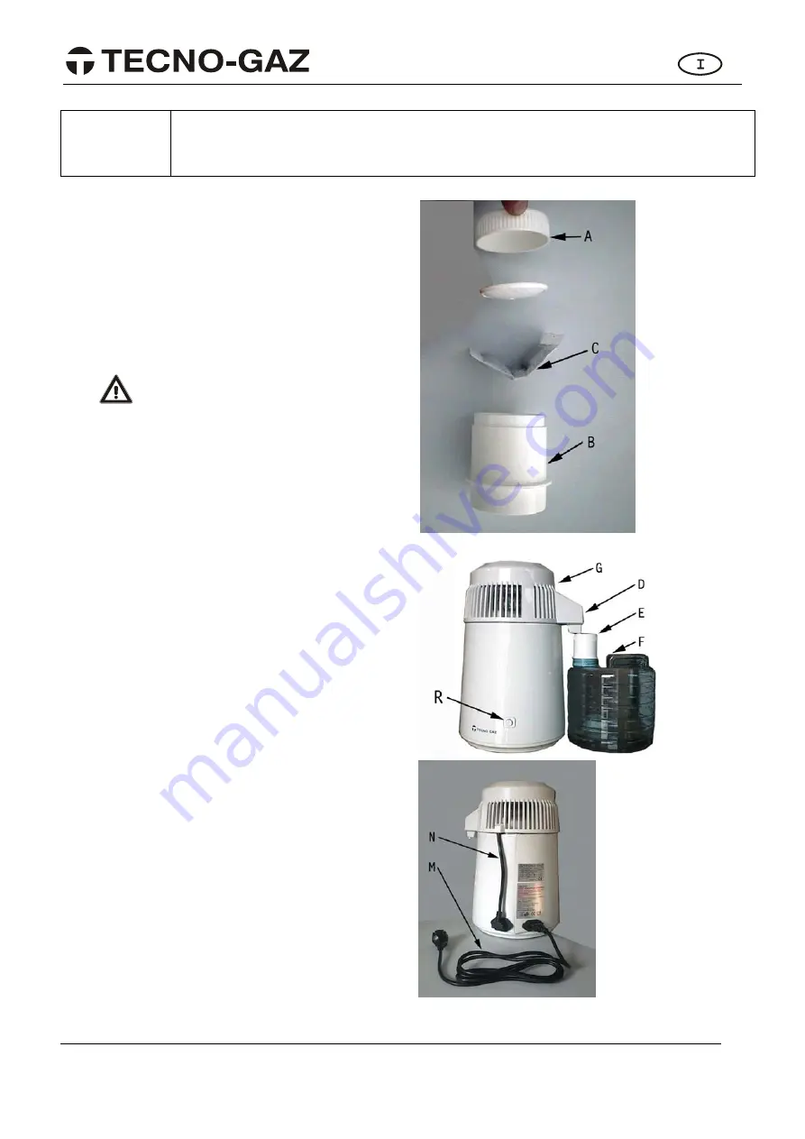 Tecno-gaz DISTILLER Скачать руководство пользователя страница 11